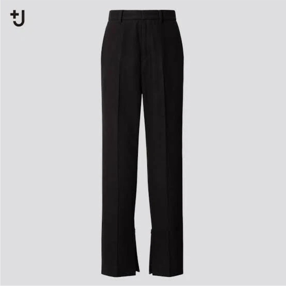 Uniqlo J+ tailored side split pants